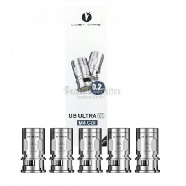 Lost Vape UB Ultra V3 0.2ohm M4 Coils